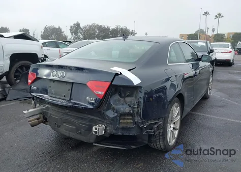 2011 Audi A5 2.0T Premium from USA, damaged, VIN WAURFAFR5BA000877